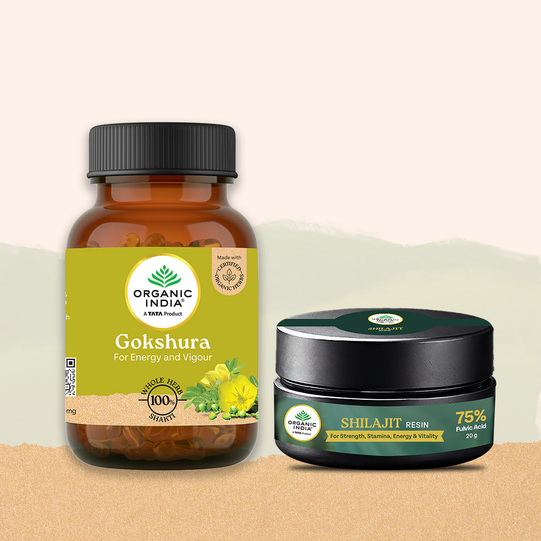 Gokshura Capsules + Shilajit Resin Combo