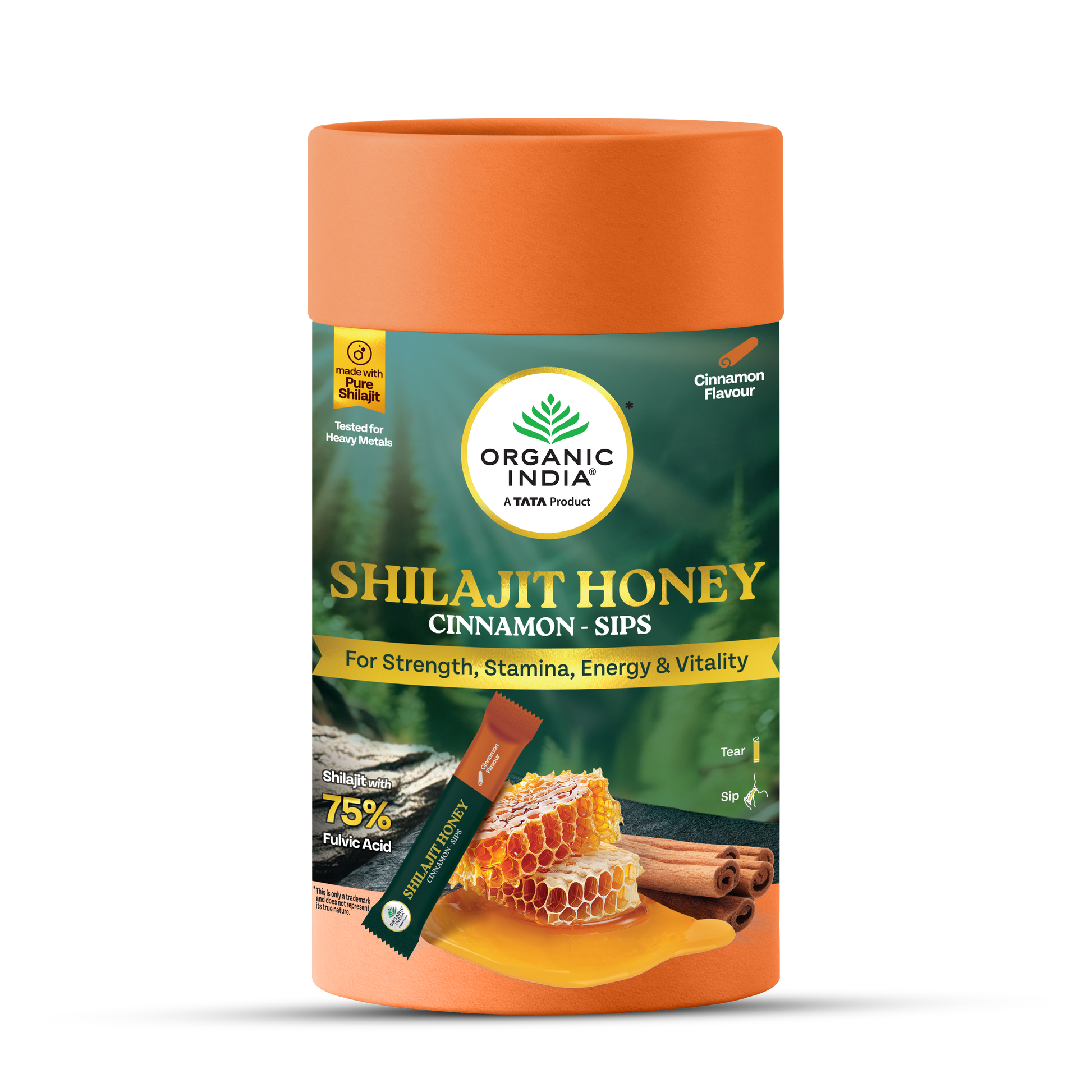 Shilajit Honey Sips - Cinnamon