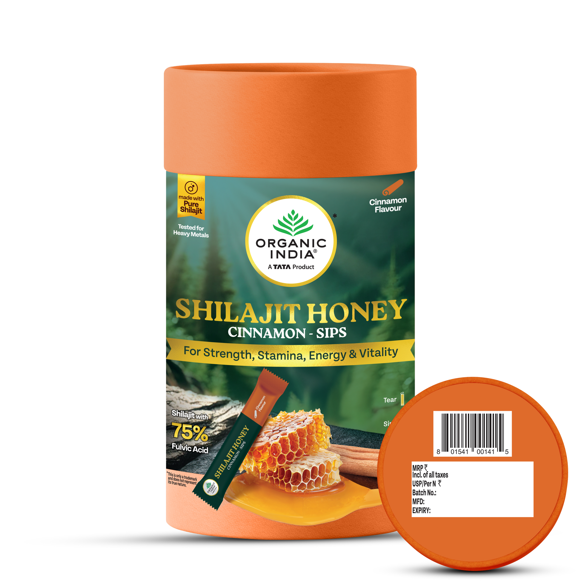 Shilajit Honey Sips - Cinnamon