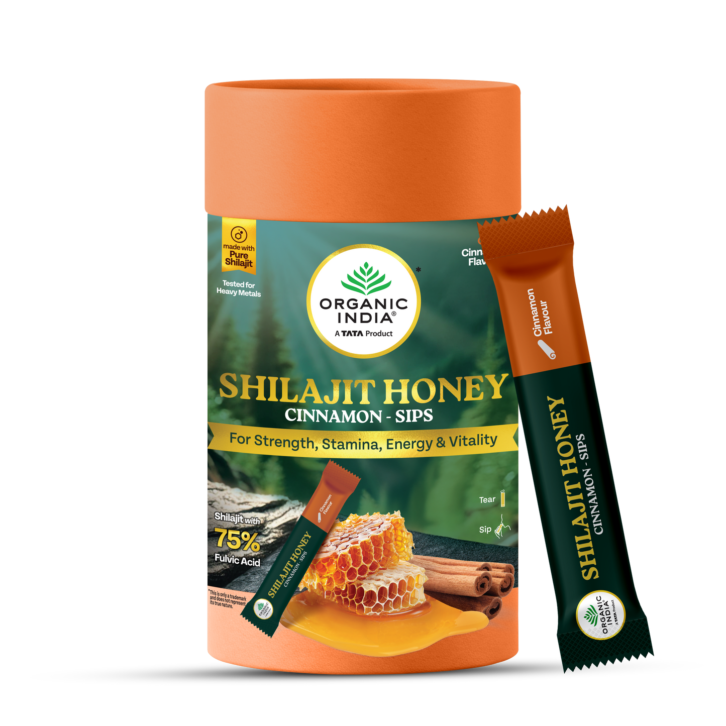 Shilajit Honey Sips - Cinnamon