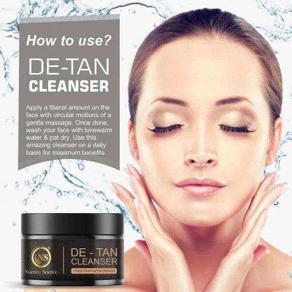 Nuerma Science De-Tan Cleanser | Purifies Skin & De-Tan Skin with Fair Complexion | Swadesiicart