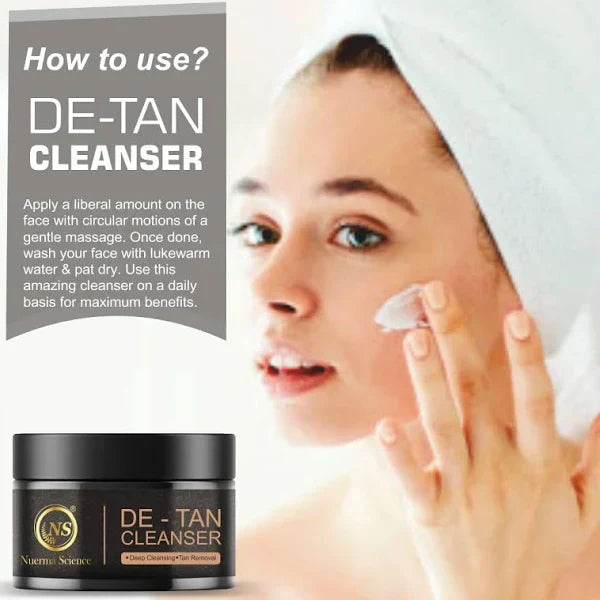 Nuerma Science De-Tan Cleanser | Purifies Skin & De-Tan Skin with Fair Complexion | Swadesiicart