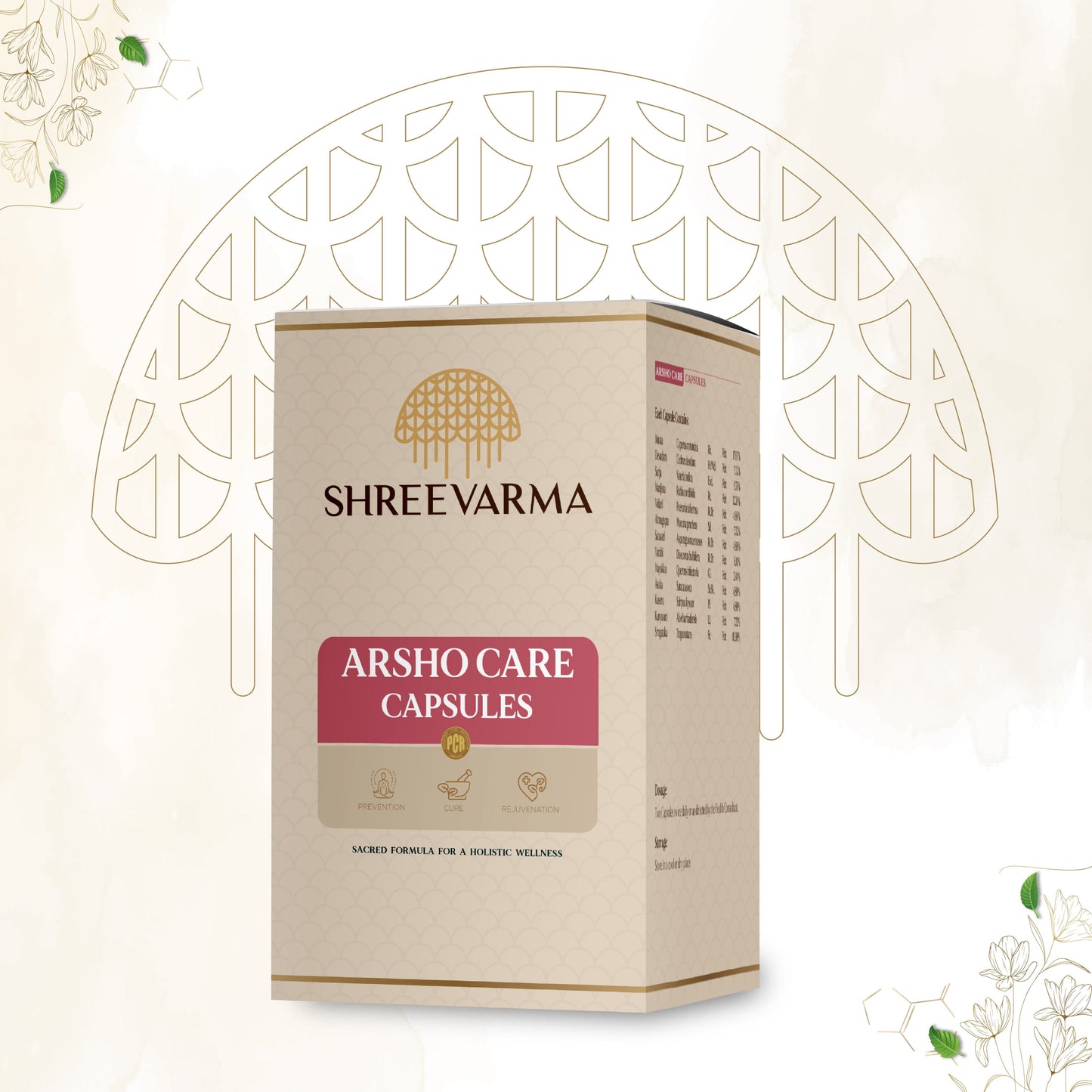 Shreevarma Arsho Care Capsules | Swadesiicart