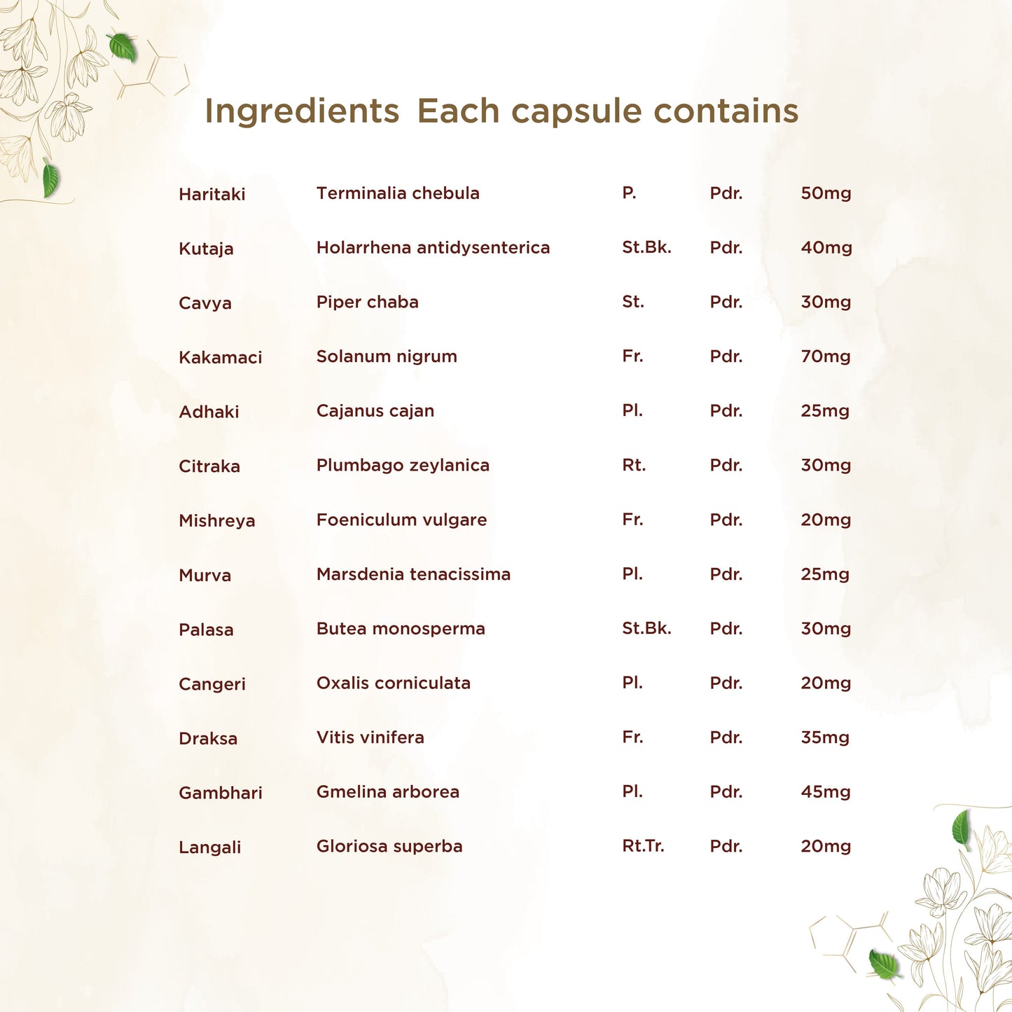 Shreevarma Arsho Care Capsules | Swadesiicart