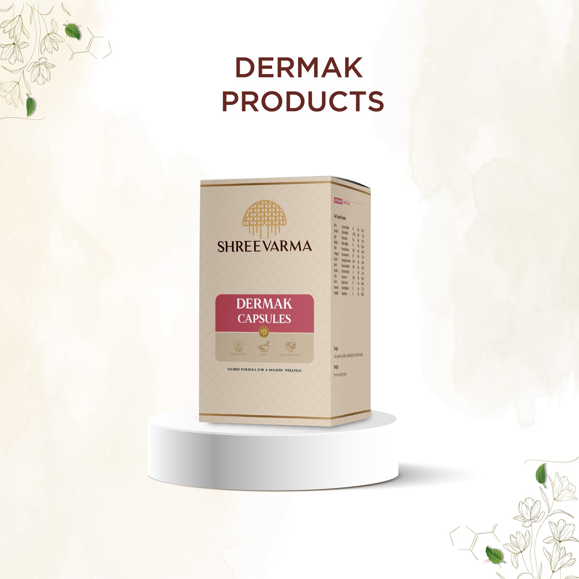 Shreevarma Dermak Capsules | Swadesiicart