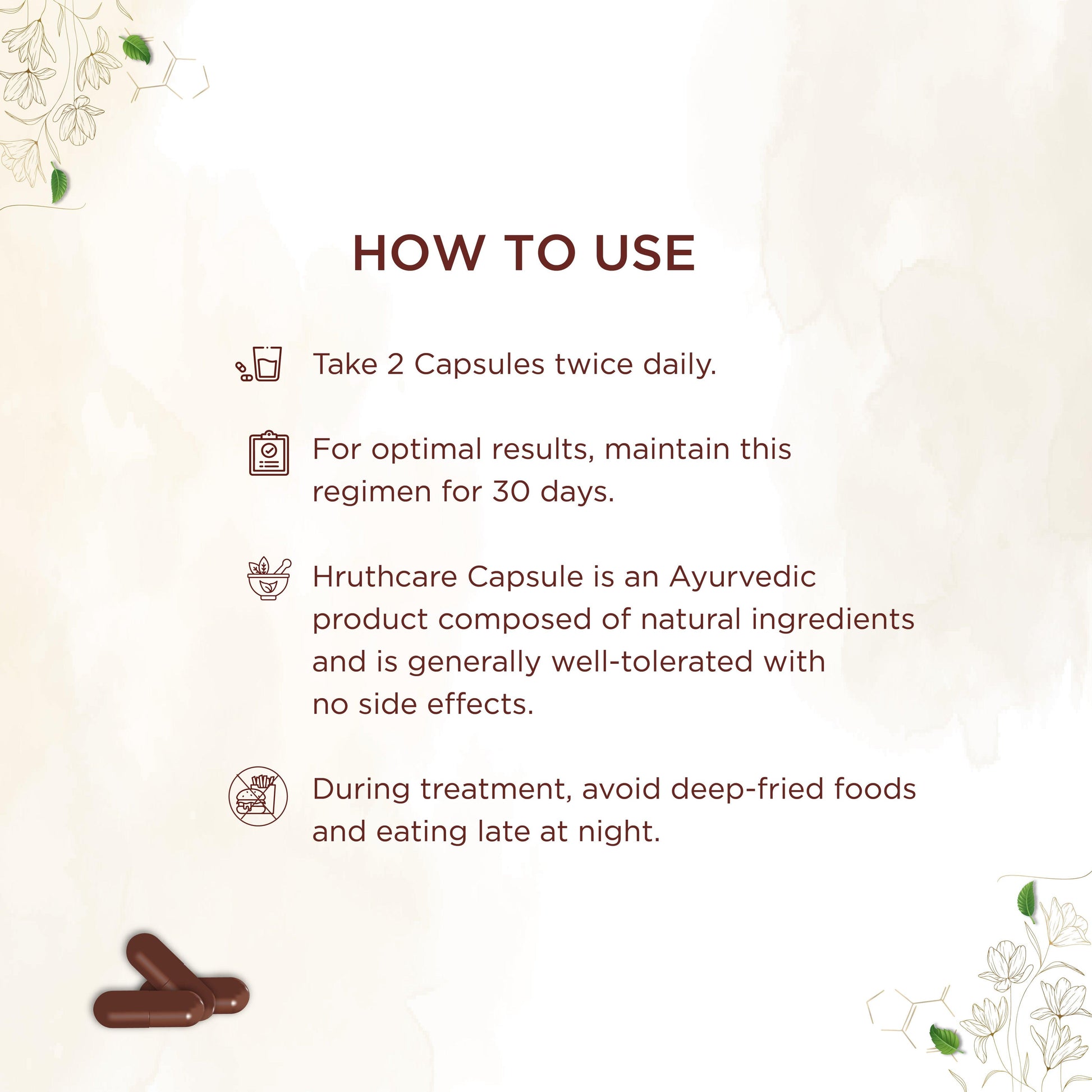 Shreevarma Hruth Care Capsules | Swadesiicart
