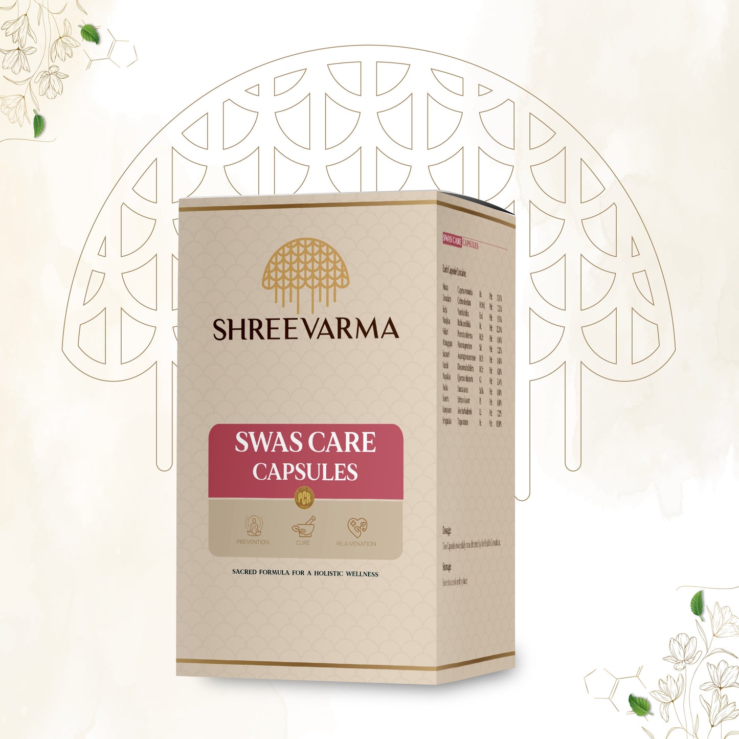 Shreevarma Swas Care Capsules - Swadesiicart