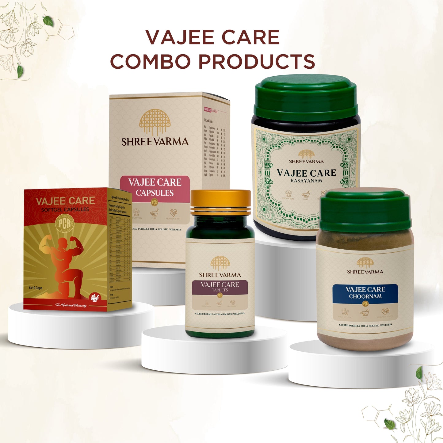 Shreevarma Vajee Care Sg Capsules Men’S Wellness | Swadesiicart