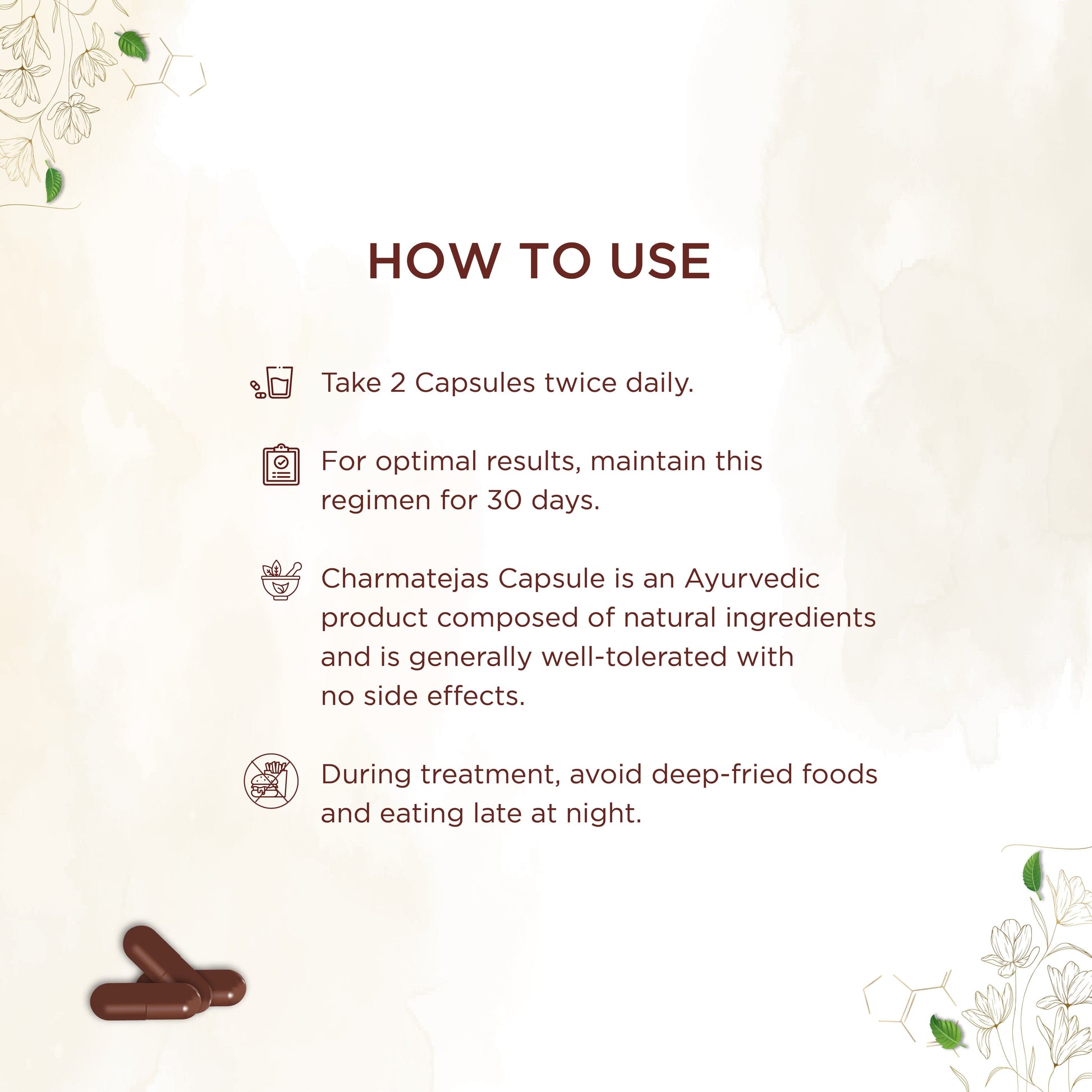 Shreevarma Charmatejas Capsules - Swadesiicart