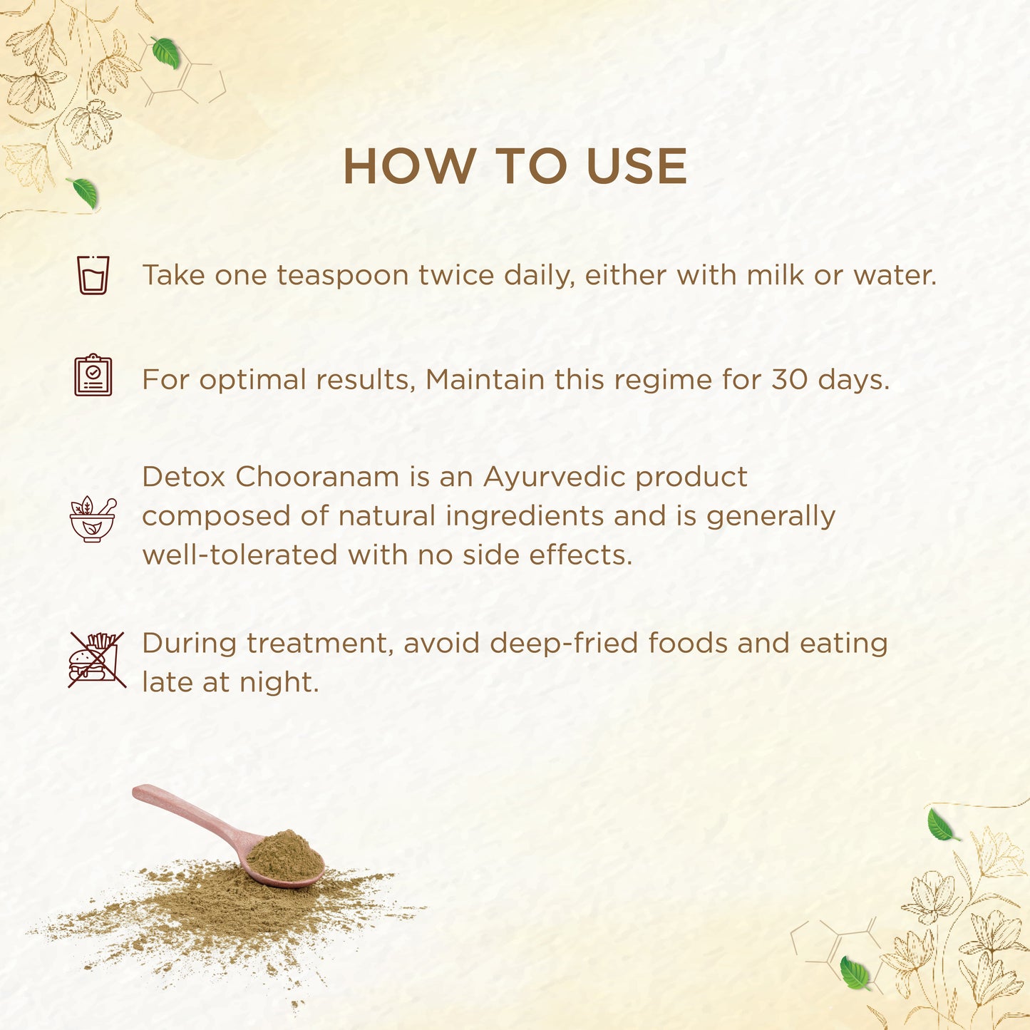 Shreevarma Detox Choornam | Swadesiicart