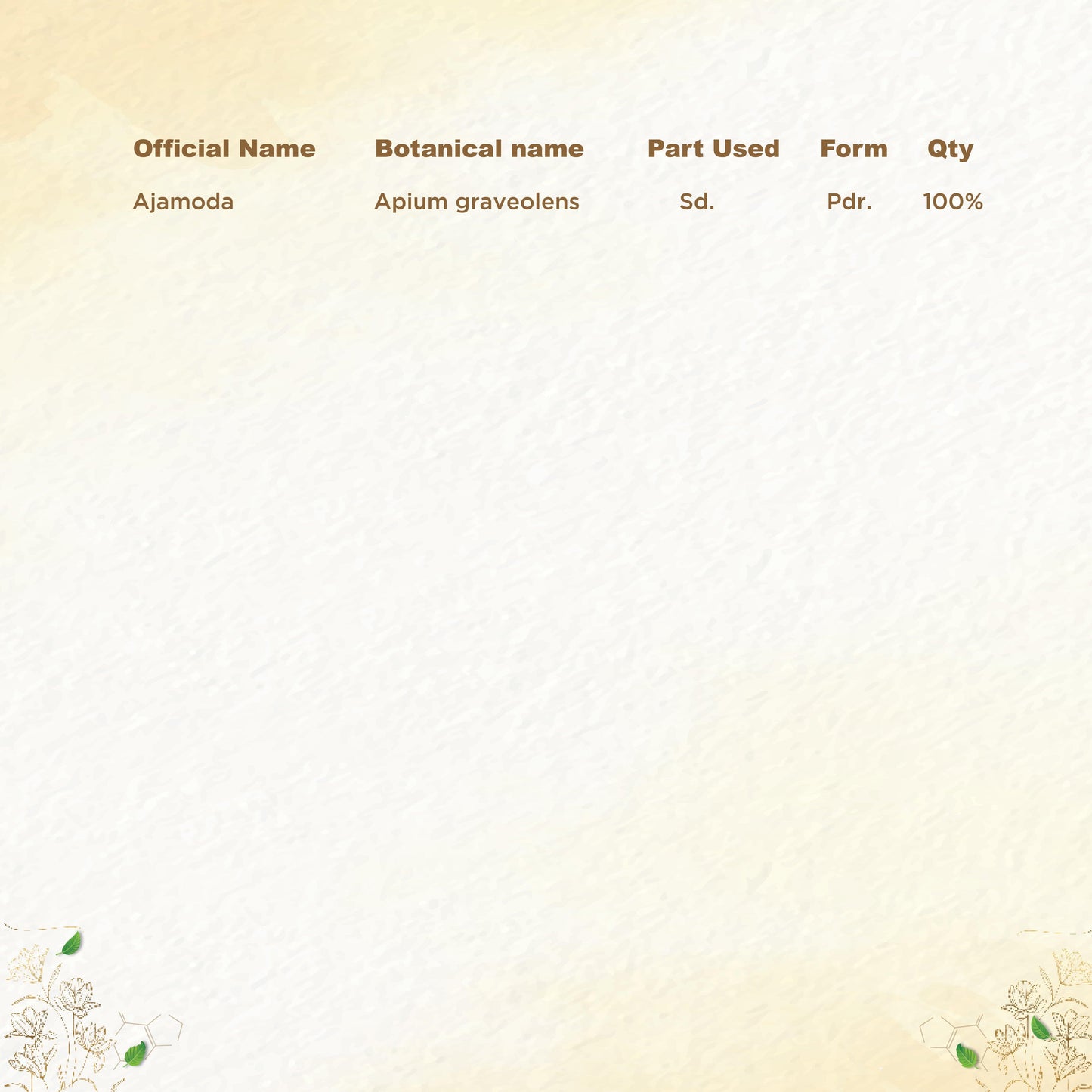 Shreevarma Orthocure Choornam | Swadesiicart