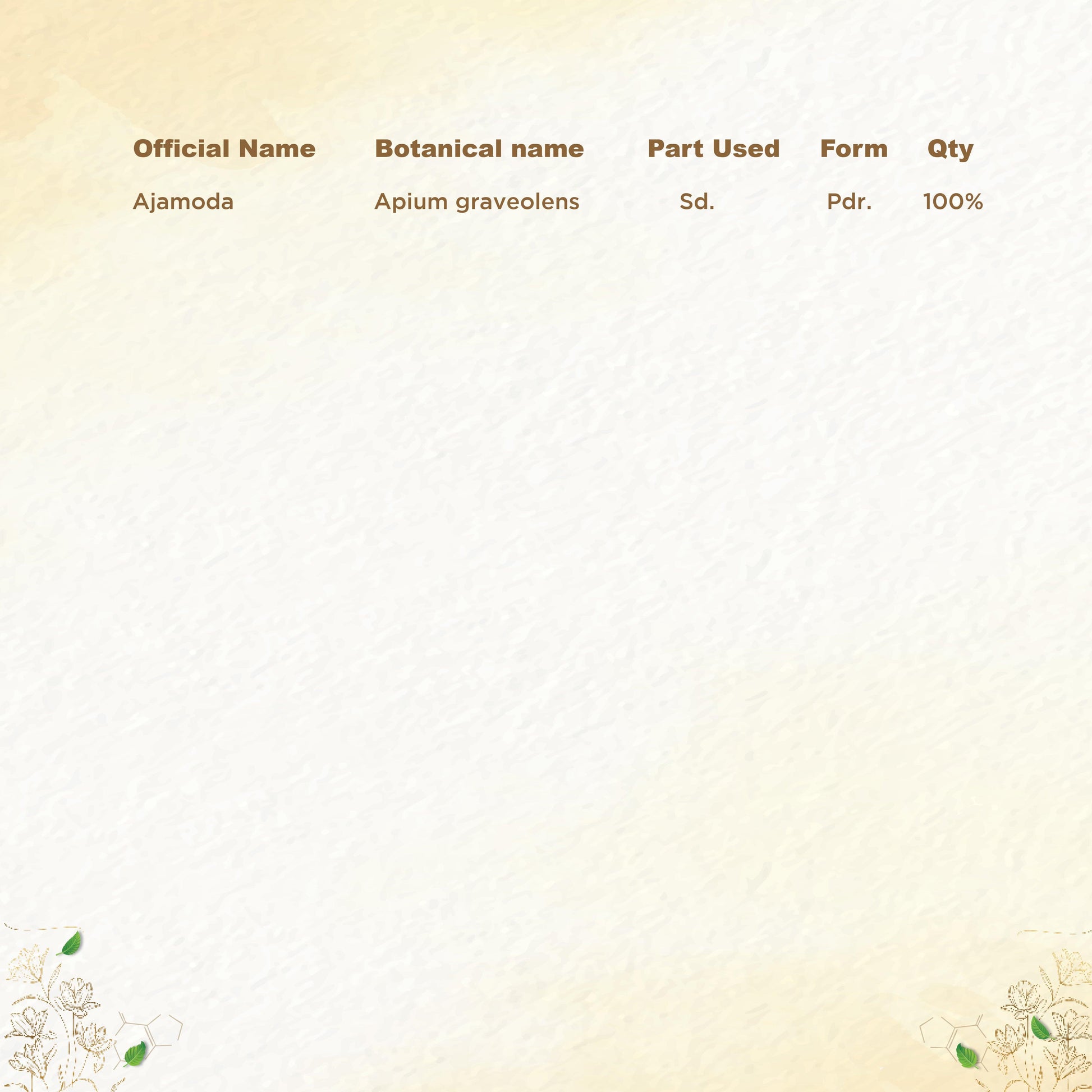 Shreevarma Orthocure Choornam | Swadesiicart