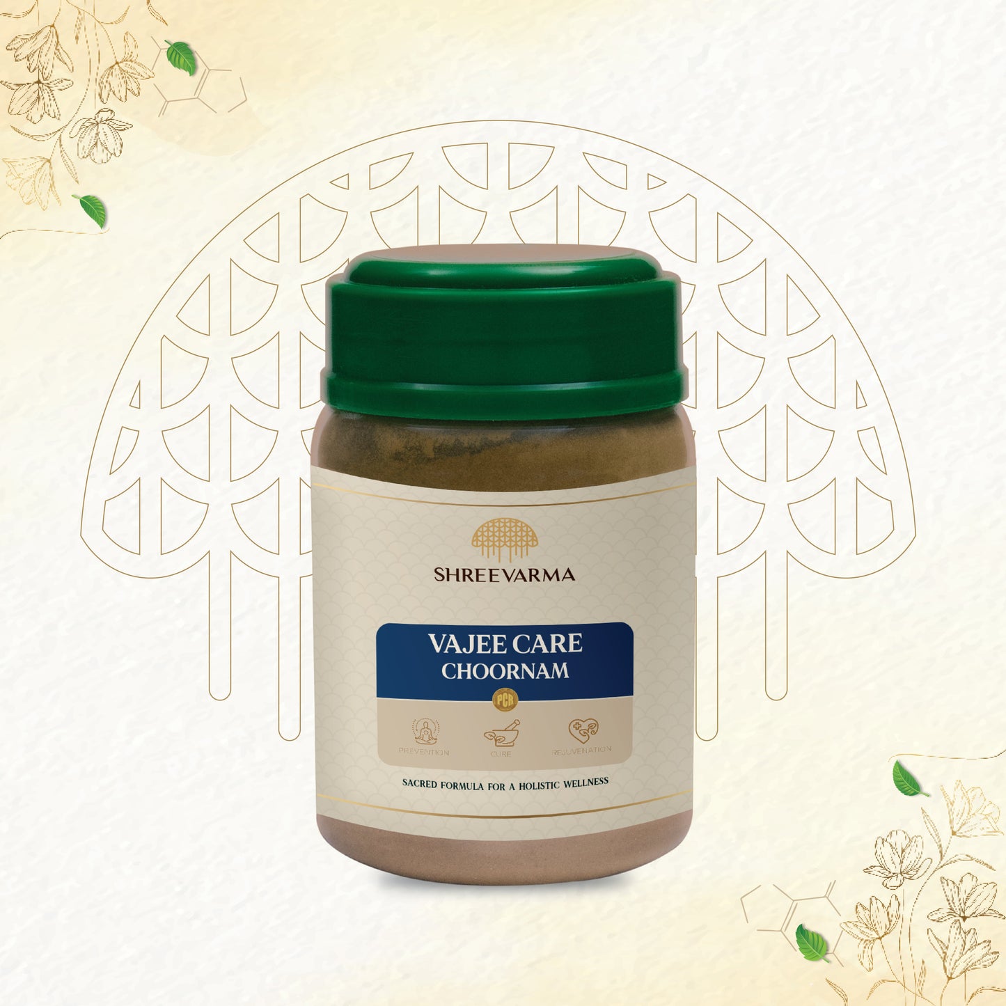 Shreevarma Vajee Care Choornam Men’s Wellness | Swadesiicart