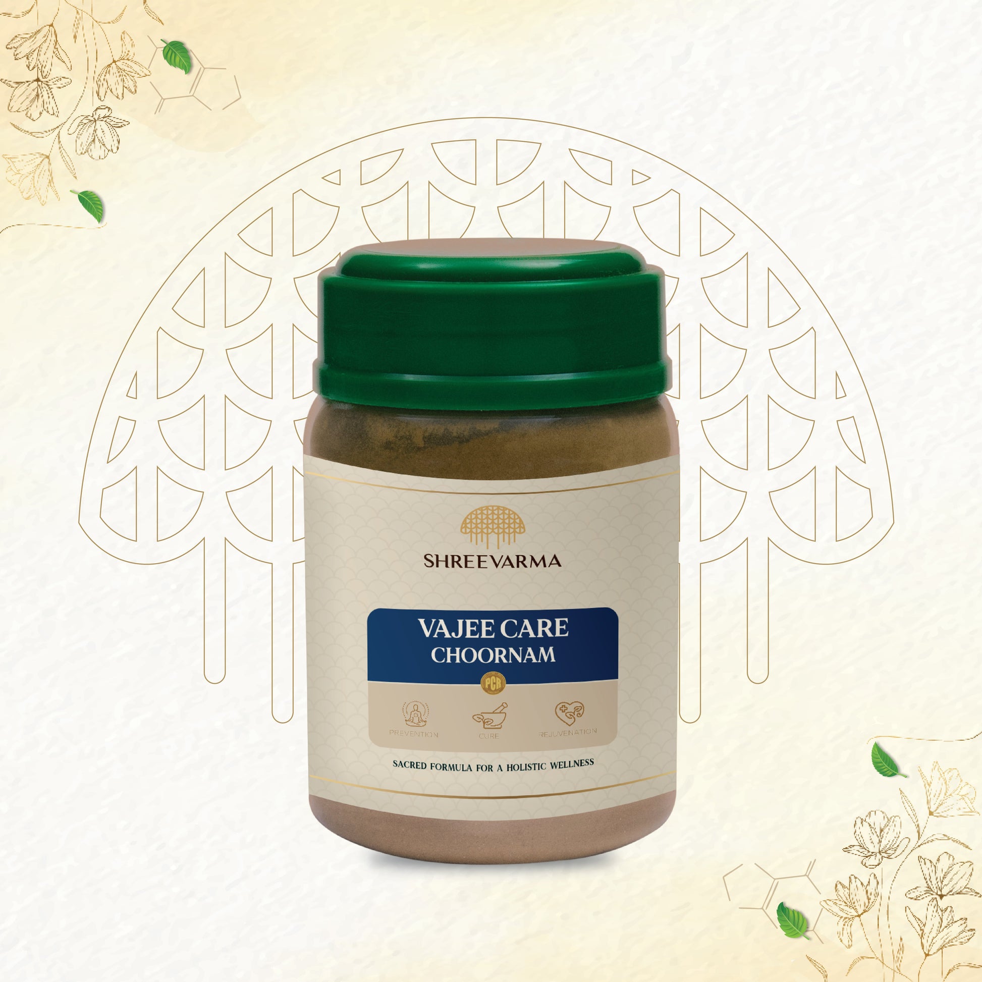 Shreevarma Vajee Care Choornam Men’s Wellness | Swadesiicart