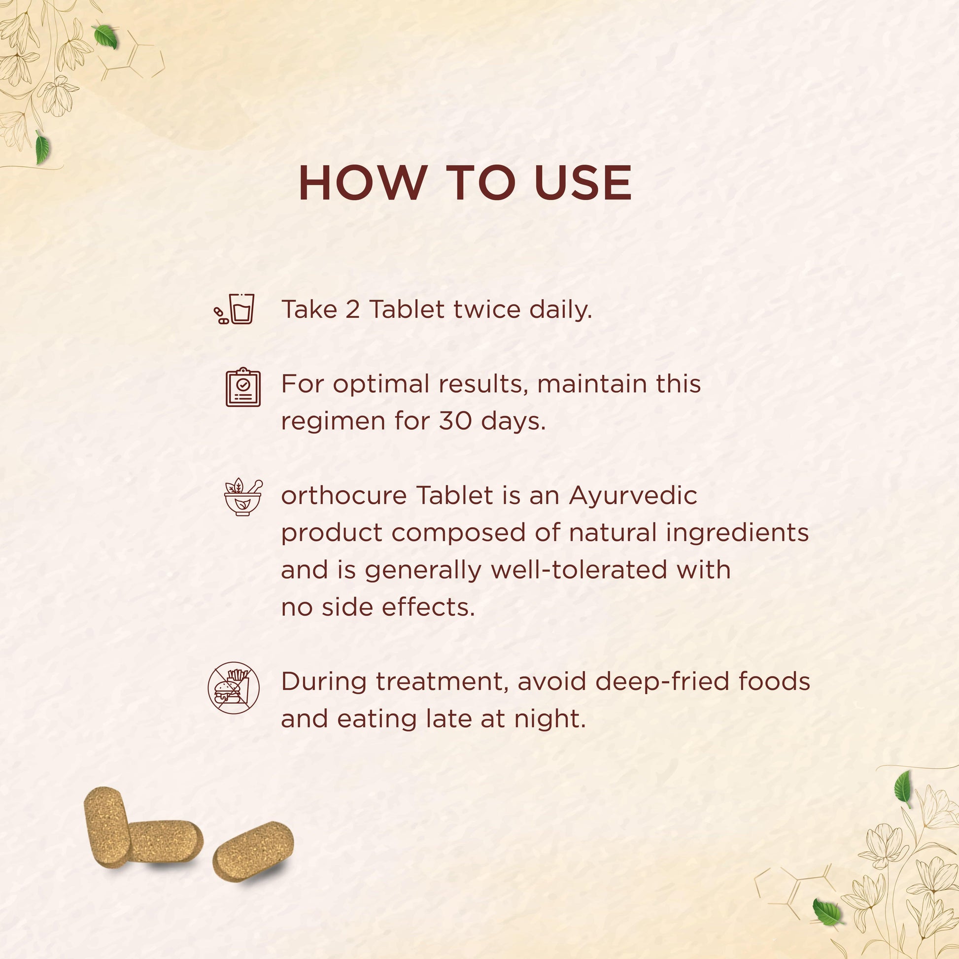 Shreevarma Orthocure Fortified Tablets | Swadesiicart