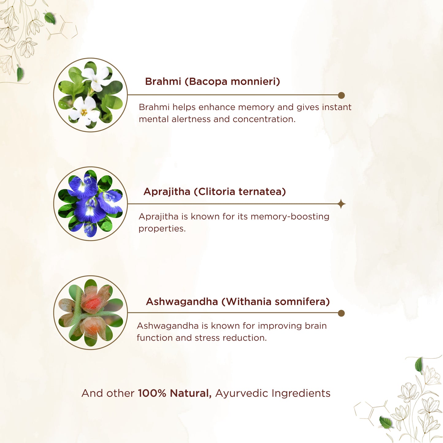 Shreevarma Saras Brahmi Tablets | Swadesiicart