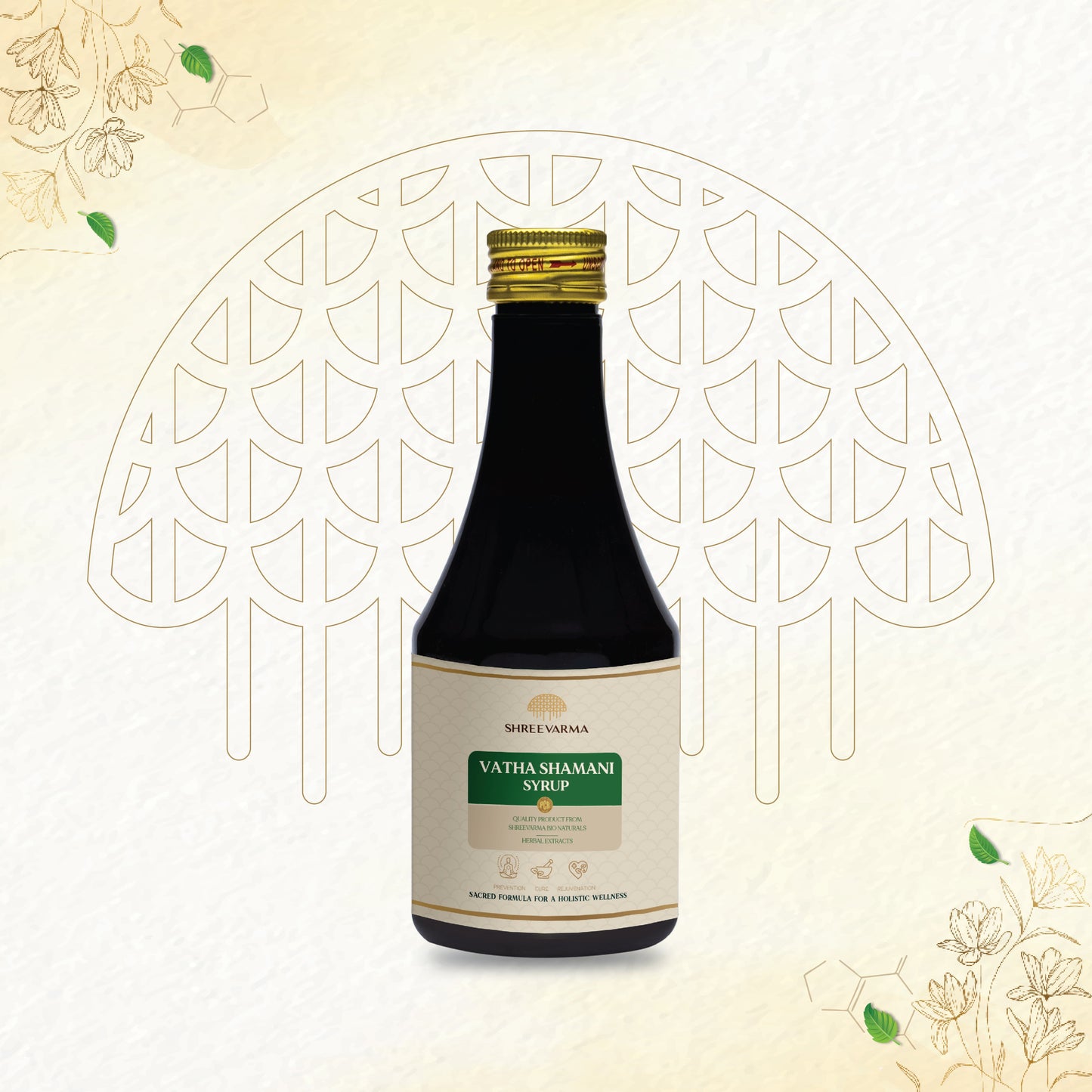 Shreevarma Vata Shamani Syrup - Swadesiicart
