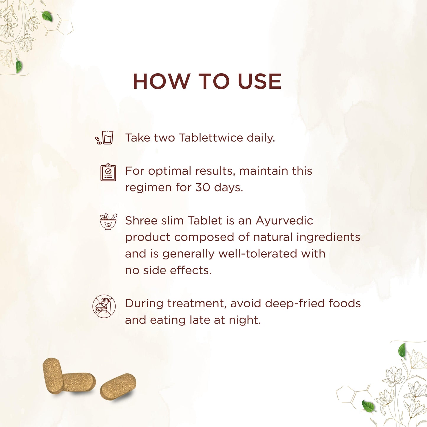 Shreevarma Shree Slim Tablets | Swadesiicart