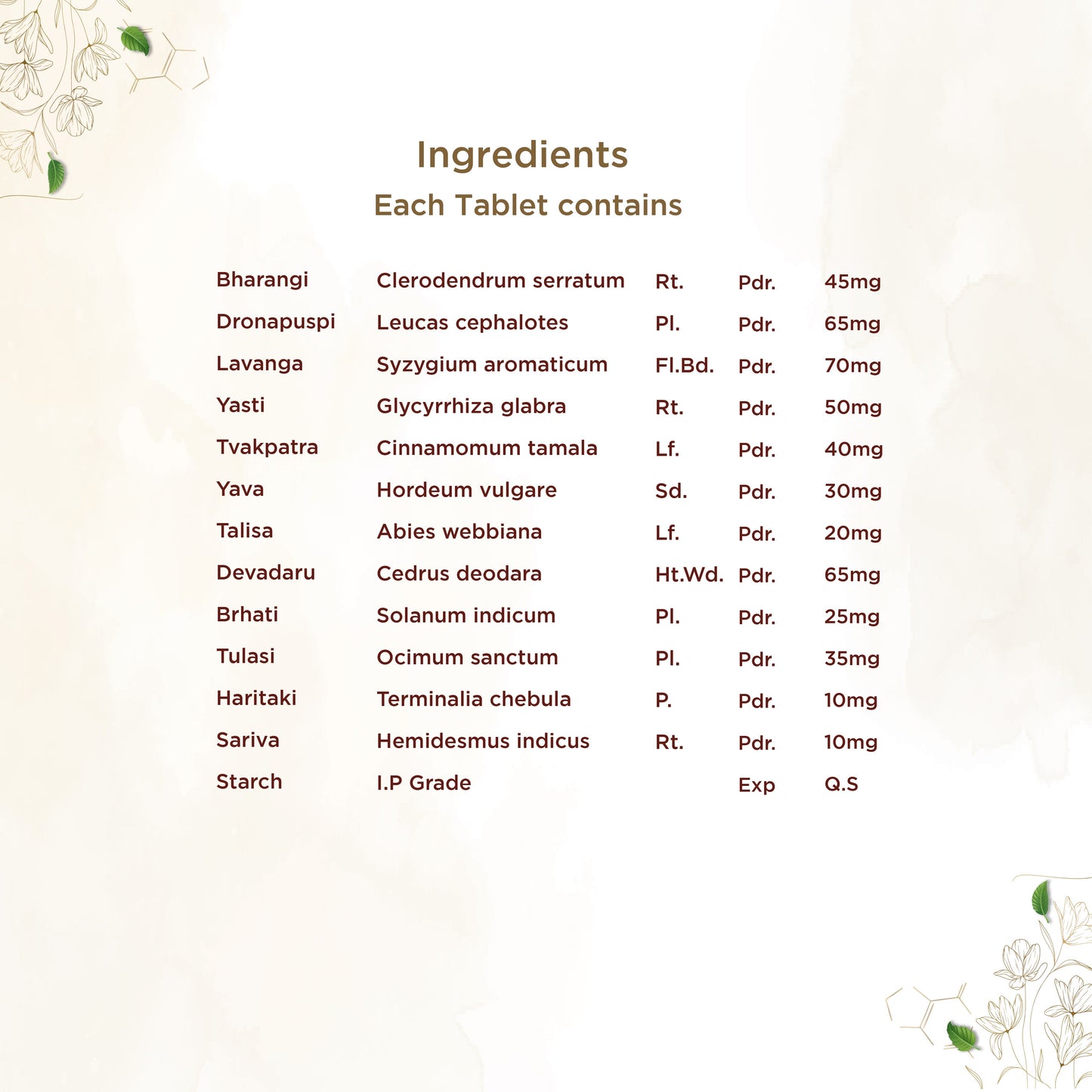 Shreevarma Sinit Tablets - Swadesiicart