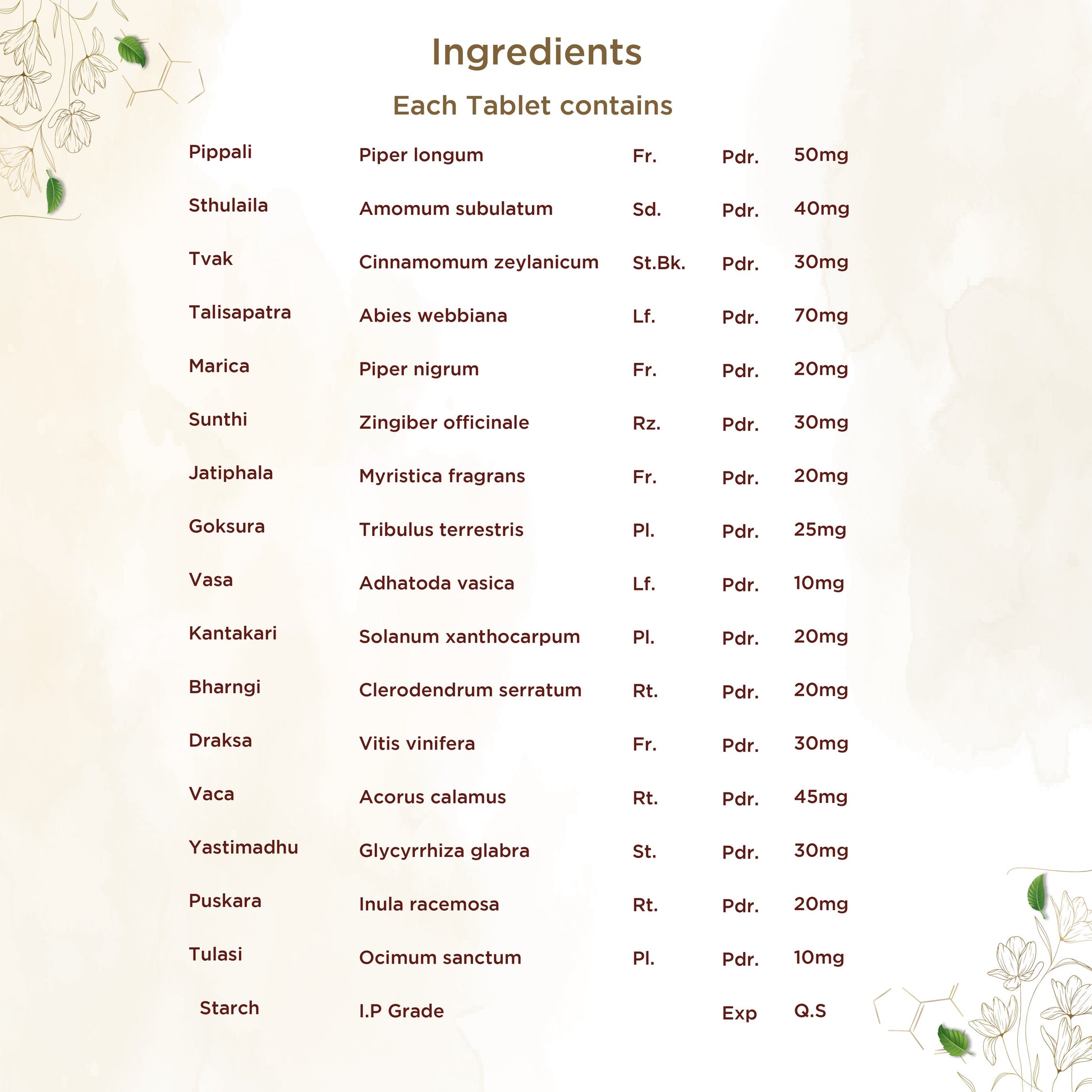 Shreevarma Swas Care Tablets | Swadesiicart