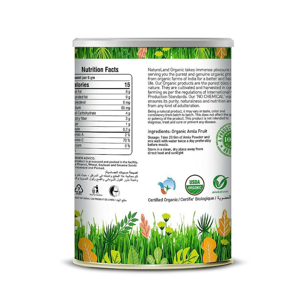 Natureland Organics Wheat Grass Powder | Swadesiicart