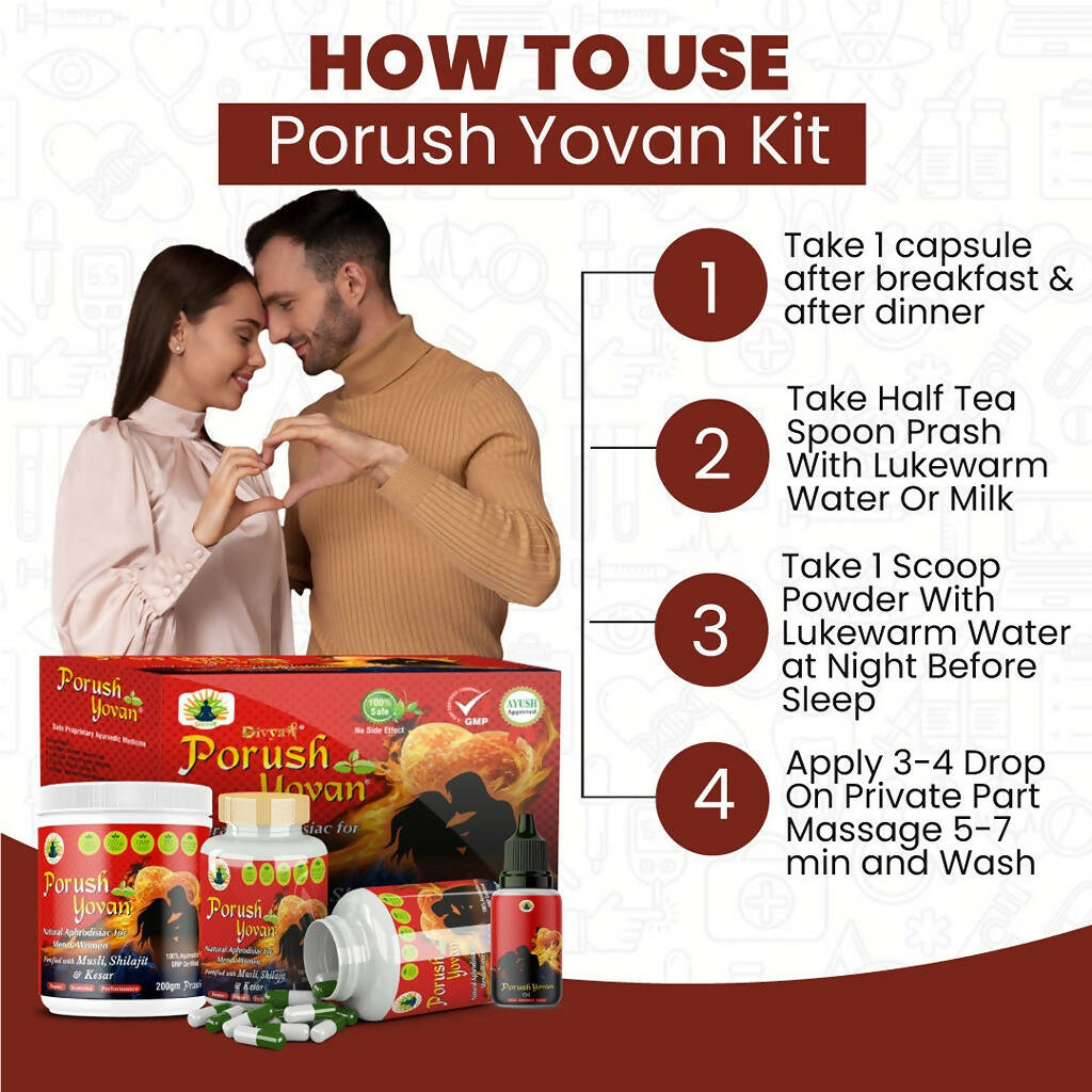 Divya Shree Porush Yovan Kit - Swadesiicart