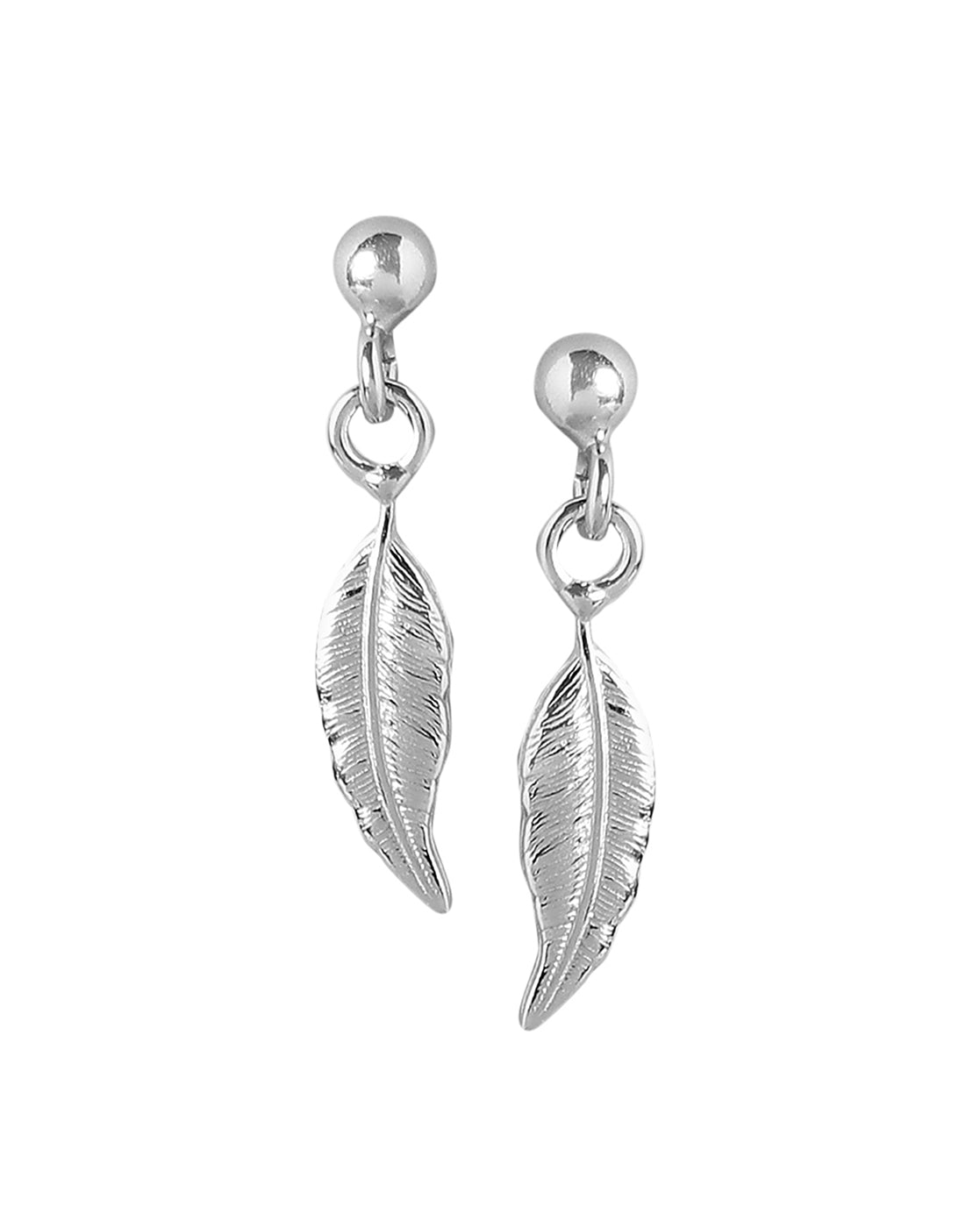 Rose Gold-Polished Dangling Chain Drop Earring - Wahe Jewels - Swadesiicart