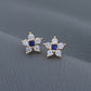 Silver - Toned Butterfly Shaped Studs Earrings - Wahe Jewels - Swadesiicart