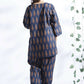 Breathables Blue Butta Cotton Kurta & Pant Co-Ord Set