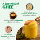 Auric A2 Bilona Desi Cow Ghee - Pure Brijwasi Ghee - Bilona Curd Churned - Swadesiicart
