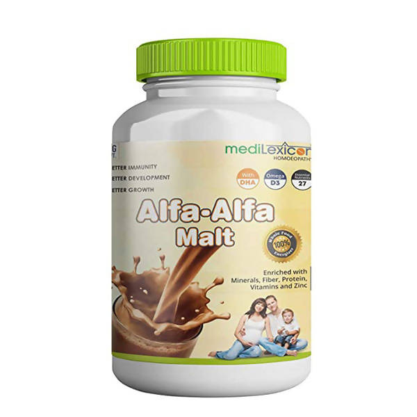Medilexicon Homeopathy Alfa-Alfa Malt Powder | Swadesiicart