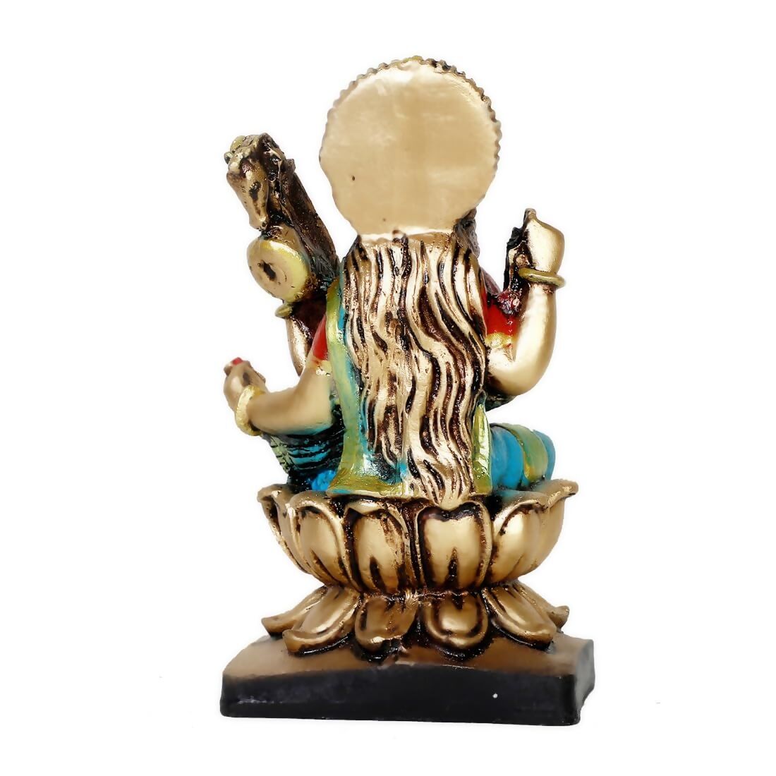 Goddess Saraswati Idol - Swadesiicart