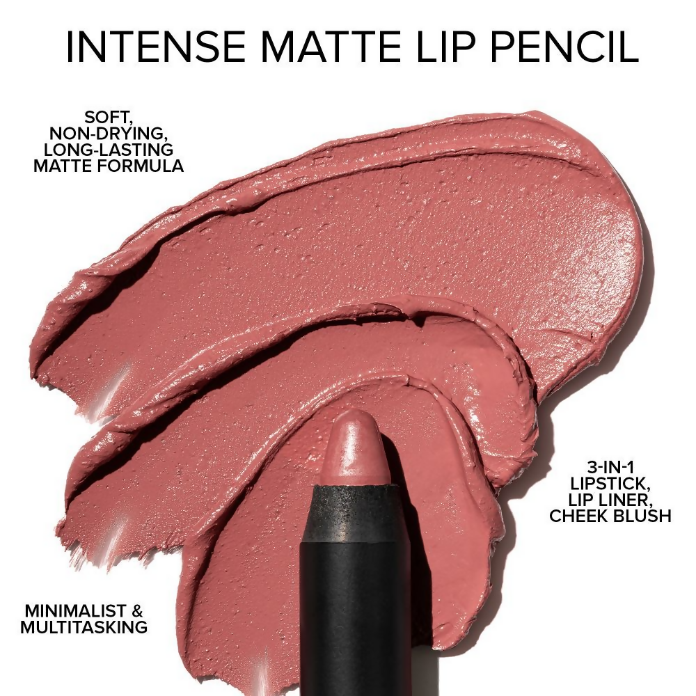 Nudestix Intense Matte Lip + Cheek Pencil - Sunkissed Rose - Swadesiicart