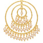 Nuyug 18k Triple Pearl Hoop Anti Tarnish Earrings | Swadesiicart
