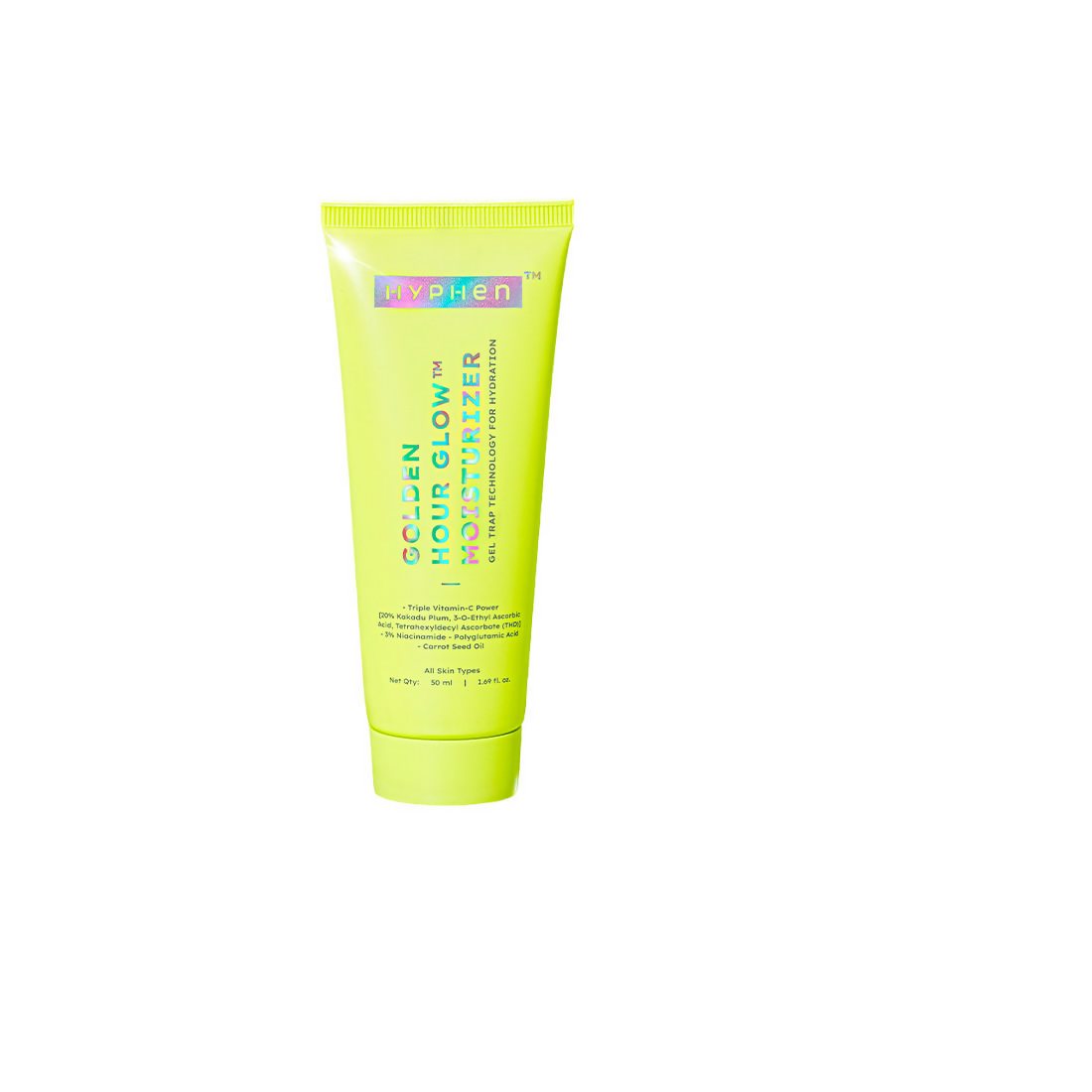 Hyphen Golden Hour Glow Face Moisturizer with Triple Vitamin C & 3% Niacinamide | Swadesiicart
