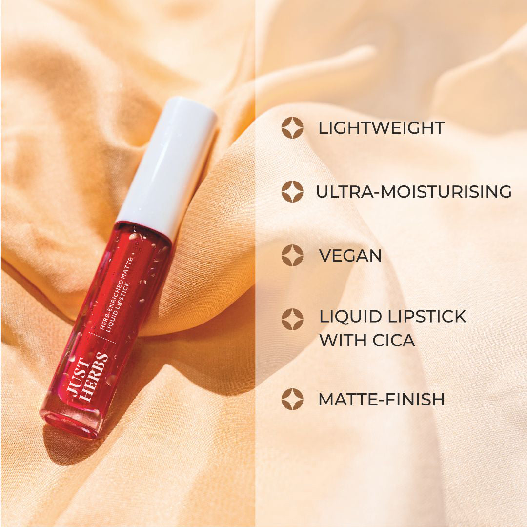 Herb-enriched Matte Liquid Lipstick - Berry_Nude_16