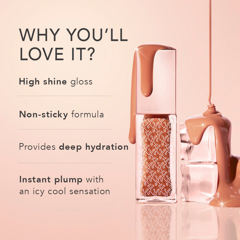 Kay Beauty FullFill Tinted Lip Plumping Gloss - Feeling Golden | Swadesiicart