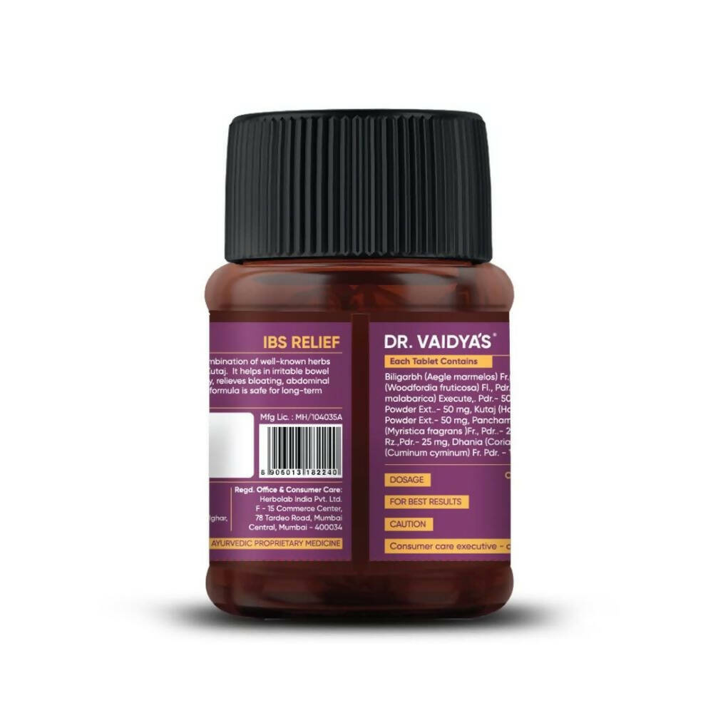 Dr. Vaidya's IBS Relief Tablets | Swadesiicart