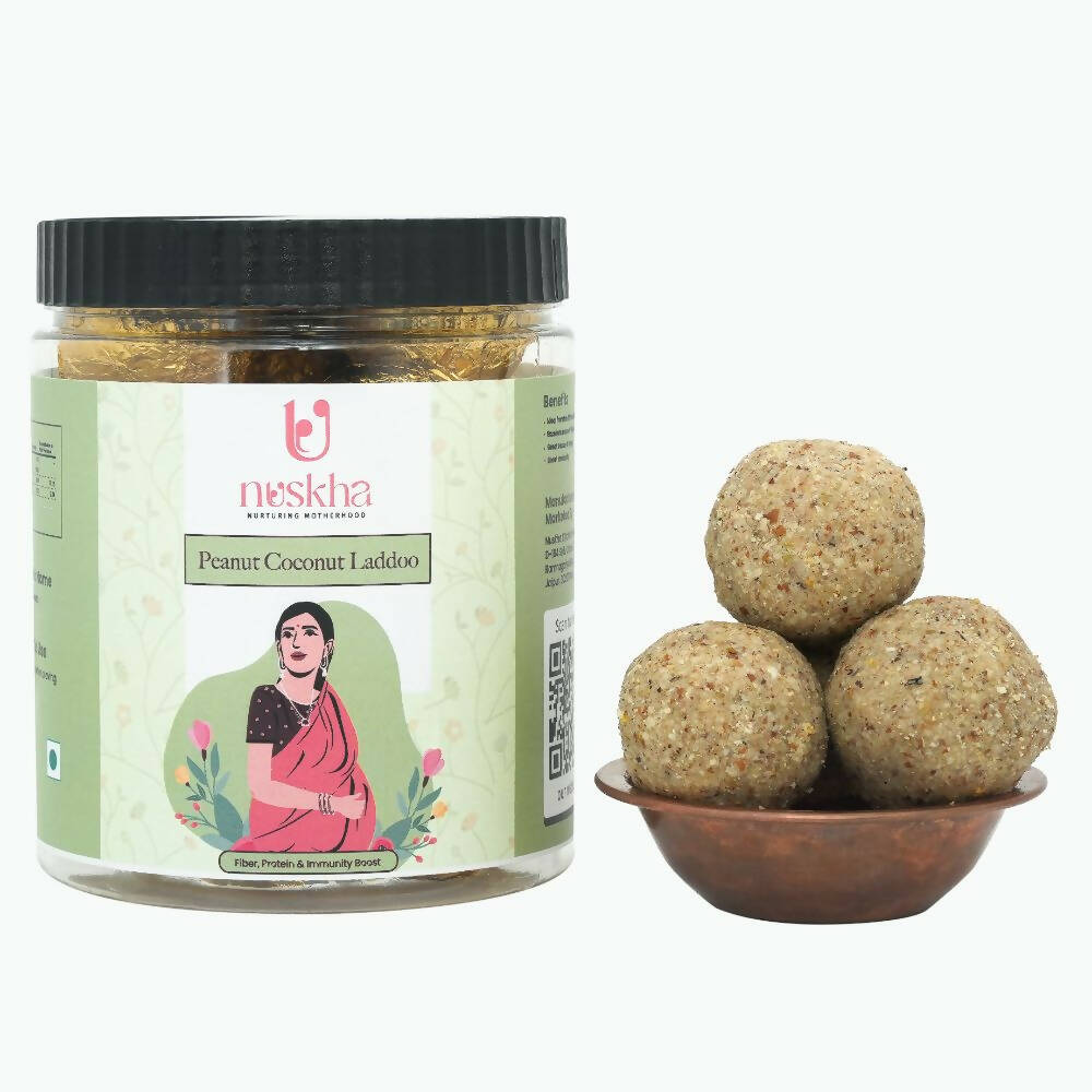 Nuskha Peanut Coconut Laddoo For Pregnancy | Swadesiicart