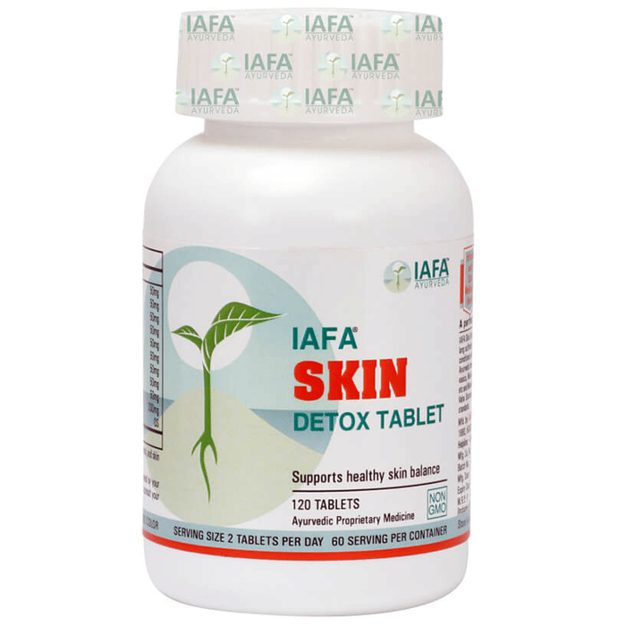 Iafa Ayuveda Skin Detox Tablets | Swadesiicart