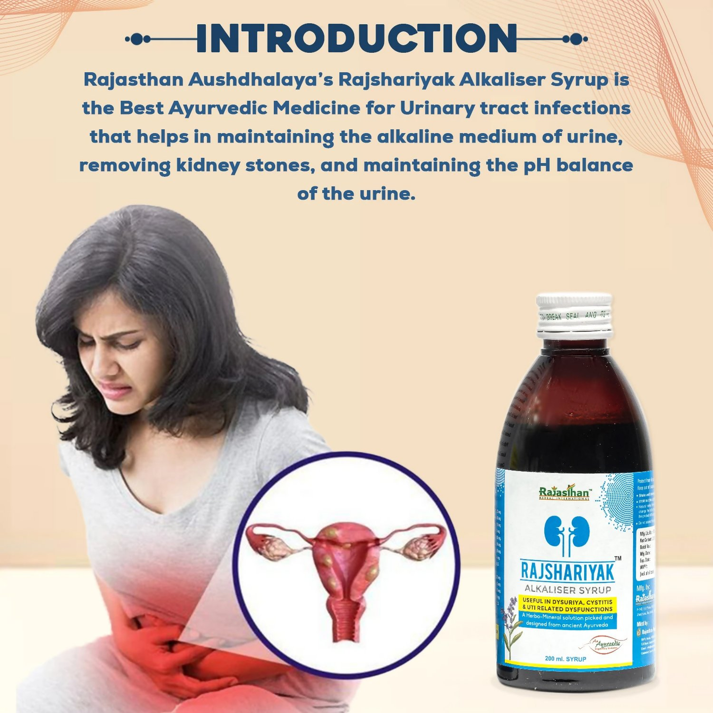 Rajasthan Herbals Rajshariyak Alkaliser Syrup | Swadesiicart