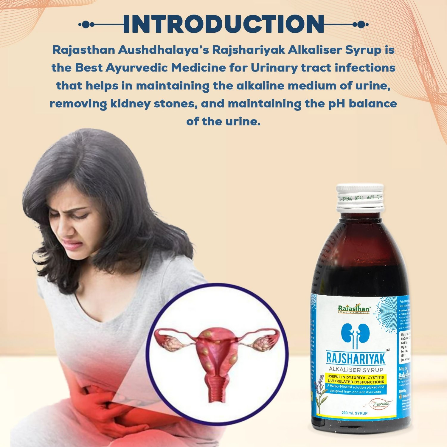 Rajasthan Herbals Rajshariyak Alkaliser Syrup | Swadesiicart