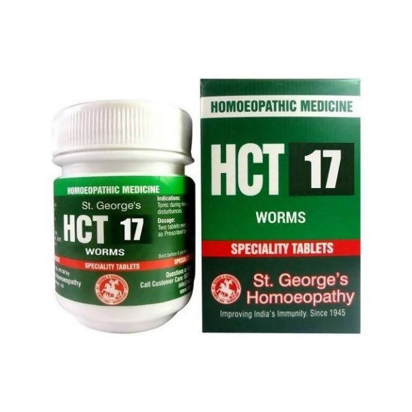St. George's Homeopathy HCT 17 Tablets | Swadesiicart