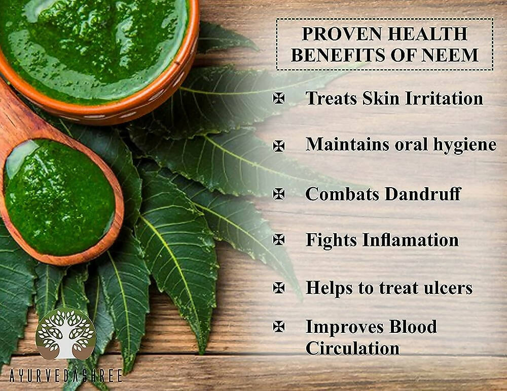 Ayurvedashree Neem Leaf Powder - Swadesiicart