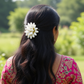 Artificial Jasmine Flower Brooch