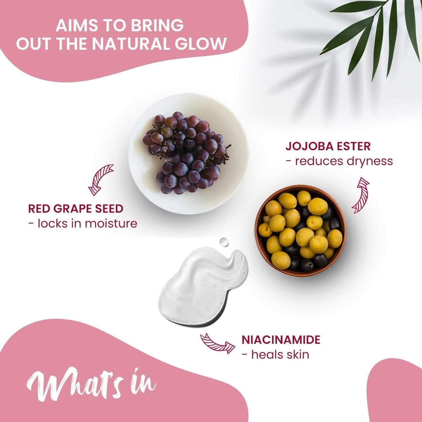 NutriGlow NATURAL'S Advanced Pro Formula Wine Face Wash - Swadesiicart