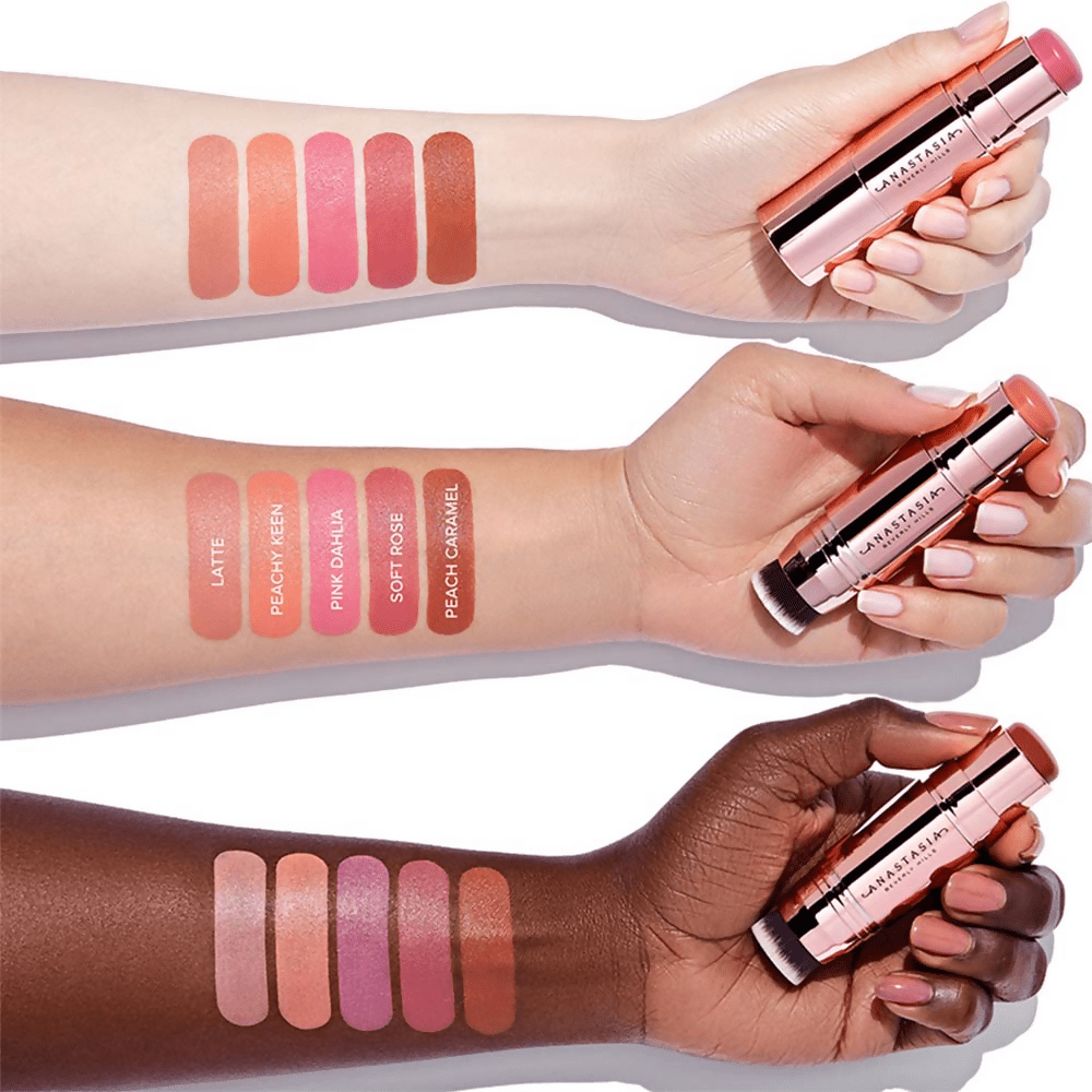 Anastasia Beverly Hills Stick Blush - Peach Caramel - Swadesiicart