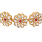NVR Women's Rajputi Gold-Polished Kundan Matha Patti Hairband | Swadesiicart