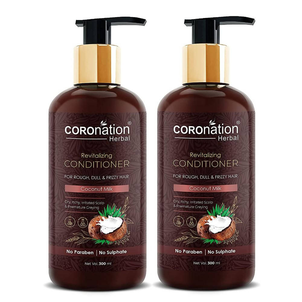 Coronation Herbal Coconut Milk Hair Conditioner - Limited Time Offer - Swadesiicart