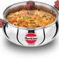 Hawkins TriPly Stainless Steel Cook n Serve Handi with Glass Lid 5 L (SSH50G) - Swadesiicart